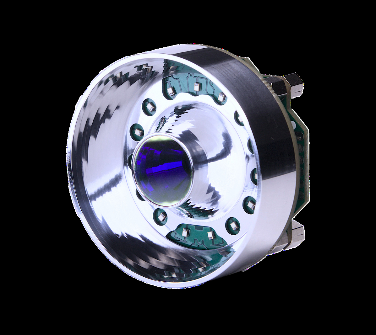 搭载 LUMA 光通信的 EXRAY 无缆巡检机器人（图源：Hydromea 官方资料）