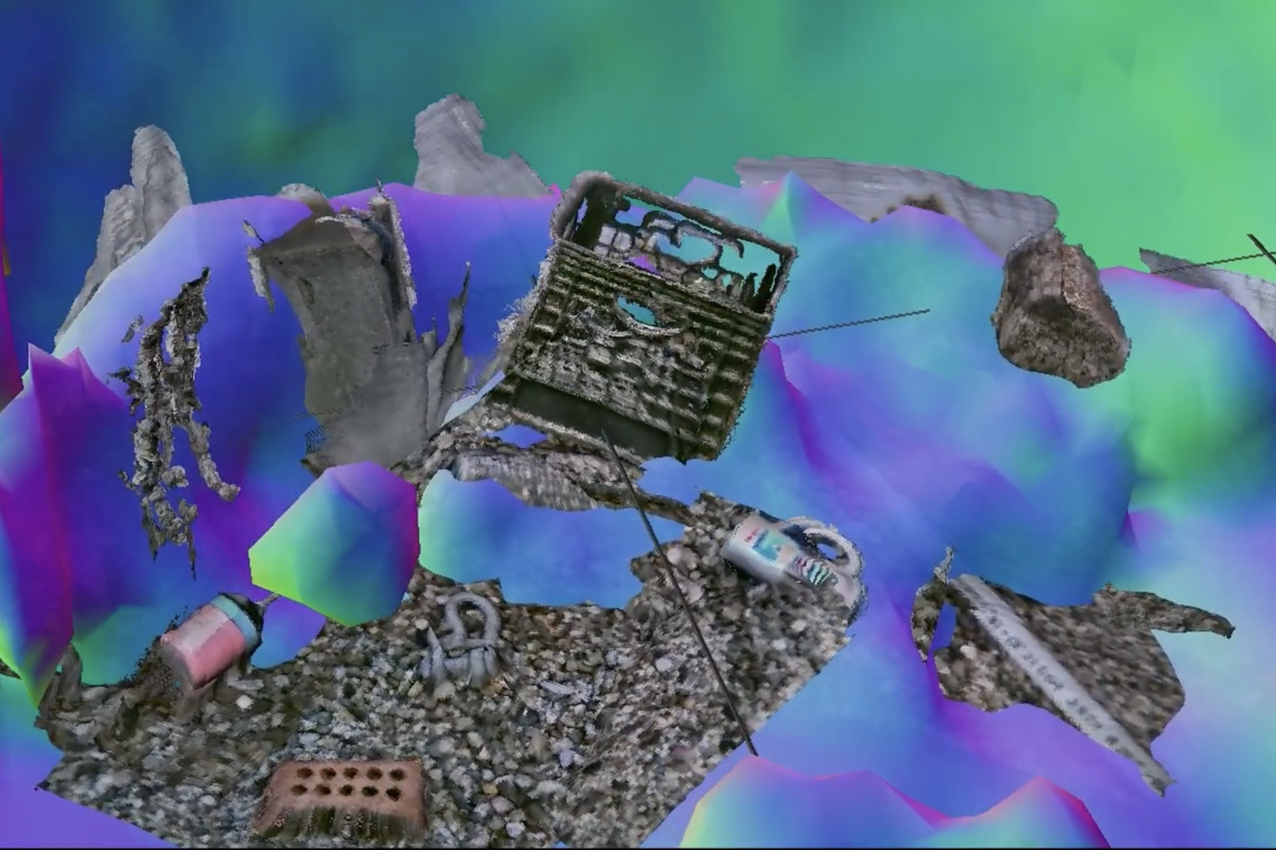 Sonar-MASt3R三维重建