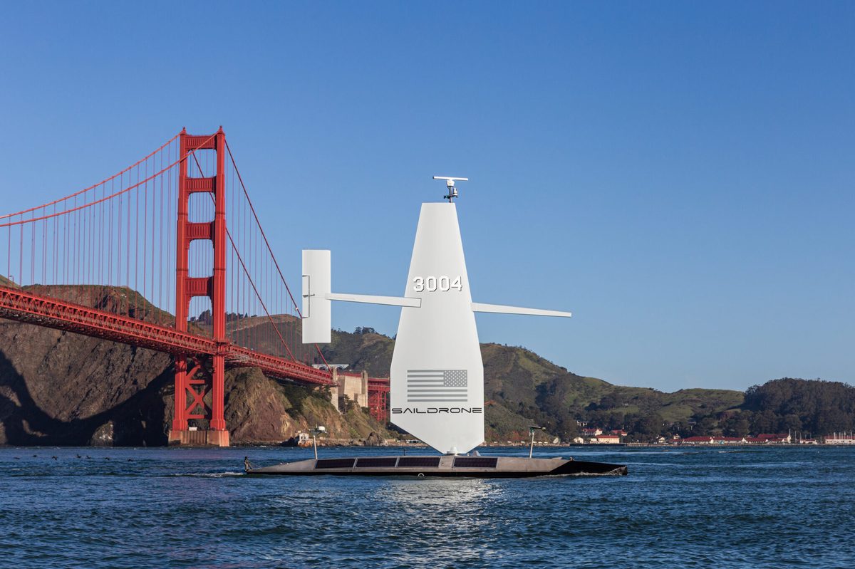 Saildrone Surveyor无人帆船